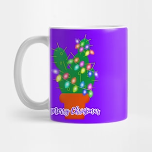 merry christmas cactus Mug